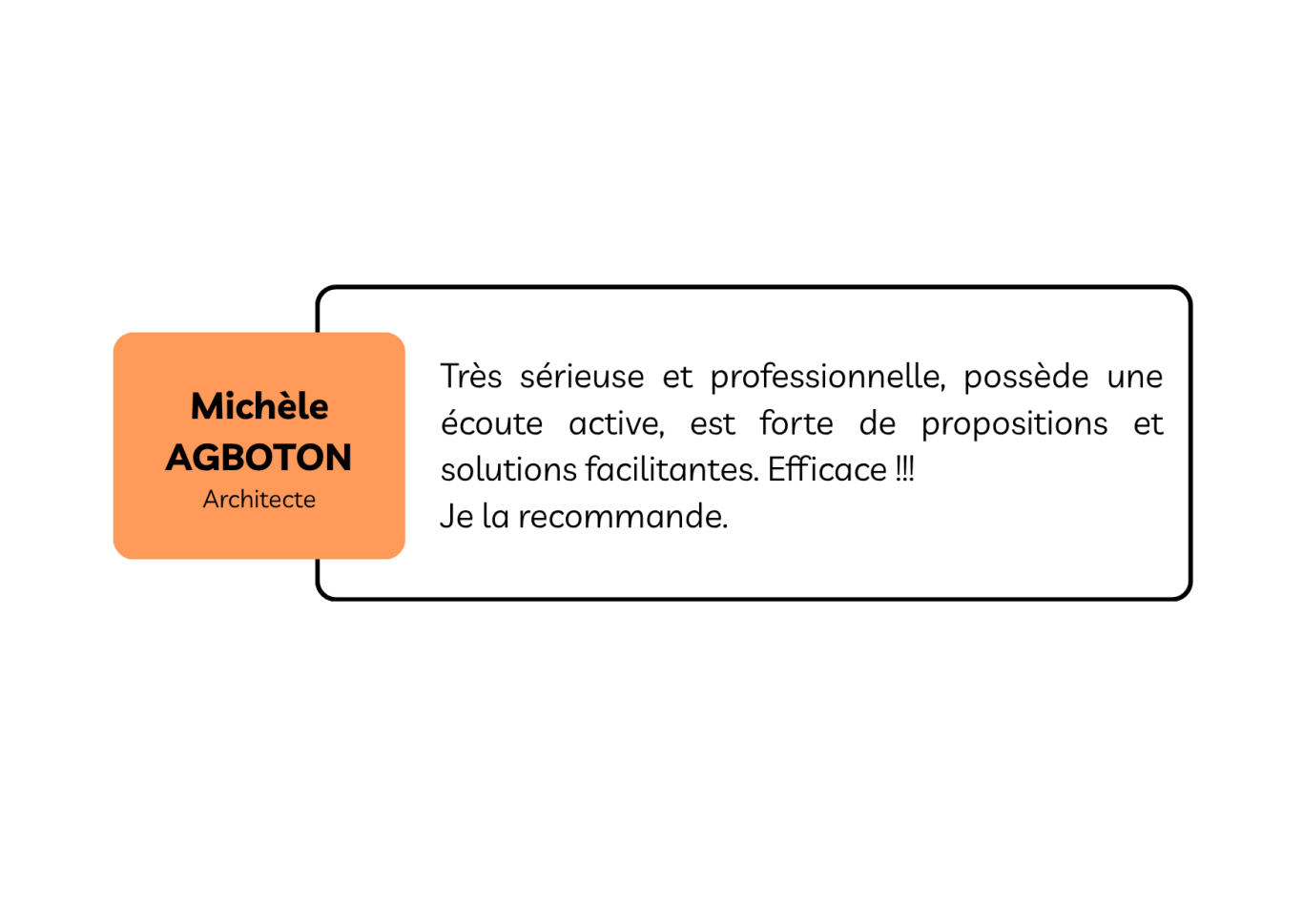 Michèle AGBOTON, Architecte